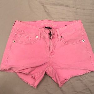 American Eagle pink shorts
